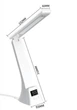 LED лампа Настільна з годинником TYV-2088 USB з бездротовою зарядкою для телефону - зображення 4