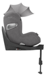 Fotelik samochodowy Cybex Sirona T i-size 61-105 cm Grey (4063846405121) - obraz 5