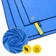 Рушник спортивний 4FIZJO 130 x 75 см з мікрофібри Blue (P-5907739317254) - зображення 3