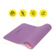 Килимок спортивний Cornix TPE 183 x 61 x 0.6 см для йоги та фітнесу XR-0007 Plum/Rose - изображение 2