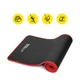 Коврик спортивный Cornix NBR 183 x 61 x 1 cм для йоги и фитнеса XR-0094 Black/Red - изображение 2