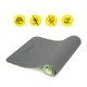 Килимок спортивний Cornix TPE 183 x 61 x 0.6 см для йоги та фітнесу XR-0002 Black/Green - зображення 2