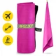 Полотенце спортивное 4FIZJO 130 x 75 см из микрофибры Pink (P-5907739317278) - изображение 3