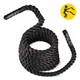 Канат тренировочный 4FIZJO Battle Rope 12 м для кроссфита Black (P-5907739312259) - изображение 2