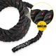 Канат тренировочный 4FIZJO Battle Rope 12 м для кроссфита Black (P-5907739312259) - изображение 3