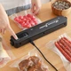 Вакуумный упаковщик для пищевых продуктов Vacuum Sealer домашний автоматический вакууматор - изображение 2