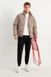 Куртка зимняя короткая мужская C&A GD-00236055 XS Бежевая (DN4000031543498) - изображение 3