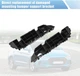 Кронштейн переднего бампера правый Hyundai Elantra AD 18-20 (FPS) 86514F2AA0 - изображение 6