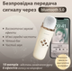 Акустична система RETRO з мікрофоном Бездротова портативна Bluetooth колонка на акумуляторі Міні караоке - изображение 3