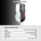 Бездротова ігрова миша з ергономічним дизайном Logitech WGC2 Venom II - зображення 6