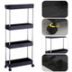Етажерка на колесах A-PLUS 4 яруси (400 SR) - зображення 6