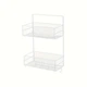 Полка настенная Modern Home 2 яруса 26 х 13 х 42.5 см (TD01335-M/M50245-M) Белый - изображение 1