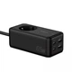 Мережевий Зарядний Пристрій Подовжувач Proove Power Strip Homester PD-03 1AC 65W (2 Type-C + 2USB) 1.5М Чорний - зображення 4