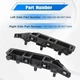 Крепеж бампера VW PASSAT 11-15 USA (B7) переднего правый (FPS). 561807184A - изображение 3