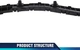 Крепеж Honda Crv 06-12. 71598SWAA01 - изображение 4