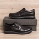 Чоловічі туфлі Kristan black old school 44 29 см Чорні - зображення 6