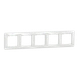 Рамка Schneider Electric Sedna Design пятиместная белая SDD311805 - изображение 1