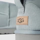 Женские угги низкие замшевые с мехом UGG Classic Ultra Mini W/1116109 37 (6US) 23 см Голубые (197634784229) - изображение 4