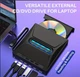 Внешний Blu-ray USB 3.0 DVD RW CD Тонкий оптический привод ROUHONG 7-1 Записывающий плеер Устройство для записи Считыватель карт памяти Проигрыватель Картридер - изображение 7