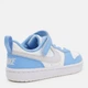 Детские кеды для мальчика Nike Court Borough Low Recraft (Ps) DV5457-128 33 Summit White/Cobalt Pulse/White/Vast Grey (197863557960) - изображение 4