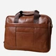 Сумка портфель мужская из натуральной кожи Vintage leather-23038 Коричневая - изображение 1