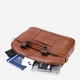 Сумка портфель мужская из натуральной кожи Vintage leather-23038 Коричневая - изображение 6