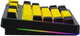 Klawiatura bezprzewodowa Lorgar TKL RGB USB/Wireless Yellow (LRG-KBP70TKLW-YL-US) - obraz 4