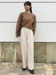 Брюки женские Uniqlo 565910253 2XL Молочные (1159839844) - изображение 4