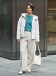 Брюки женские Uniqlo 565910253 2XL Молочные (1159839844) - изображение 16