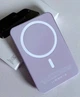 УМБ магнитный повербанк беспроводной MagSafe 10000mAh 20W CYKE Фиолетовый - изображение 4