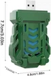 Портативный Mini USB репеллент от комаров для дачи и кемпинга Green - изображение 6