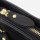Сумка кросс-боди через плечо женская из натуральной кожи средняя Vintage leather-22987 Черная - изображение 7