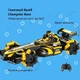 Машинка OTAMANKO Гоночный болид Champion Race Желтый - изображение 4