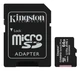Карта памяти Kingston microSDXC 64Gb Canvas Select+ A1 + adapter (SDCS2/64GB) кінгстон 64 Гб +адаптер флешка - изображение 1