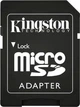 Карта памяти Kingston 64Gb microSDXC Class 10 UHS-I U3 V30 A2, флеш кингстон 64 Гб +адаптер, флешка микро sd - изображение 2