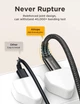 Кабель-удлинитель AINOPE Type-C to Type-C USB3.2 , 240W, 20Gbps, 3м Black - изображение 3