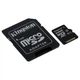 Карта пам'яті microSD Kingston 64GB C10 UHS-I R100MB/s +SD-адаптер (SDCS2/64GB) - изображение 1