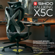Крісло геймерське SIHOO Xallking X5C Mesh Black (X5C-301) - зображення 6