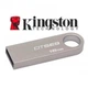 Флеш память USB 2.0 Kingston DataTraveller SE9 16GB DTSE9 флешка 16 Гб металл Серая - изображение 4