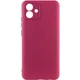 Чехол TPU GETMAN Liquid Silk Full Camera для Samsung Galaxy A07 Marsala - изображение 1