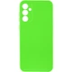 Чохол TPU GETMAN Liquid Silk Full Camera для Samsung Galaxy A35 Салатовий / Neon Green - зображення 1
