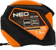 Рулетка NEO Tools сталева 7.5 м x 25 мм з автоматичним блокуванням, кнопкою зупинки та магнітом 67-234 (5907558472219) - зображення 1