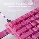 Игровая Клавиатура ATTACK SHARK X68 HE Pink Магнитные Свитчи. Проводная 8000Hz/s. RGB Подсветка, 68 keys, Switch 0.1mm. Rapid Trigger - изображение 5