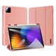 Чехол Dux Ducis Domo для планшетов Xiaomi Pad 7 / 7 PRO со стилусом и подставкой розовый - изображение 1