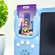 Картридер Всезнайко WToys цветная LCD - доска стилус 122 карточки 18 тем сказки песни интересные факты Голубой (94930) - изображение 8