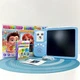 Картридер Всезнайко WToys цветная LCD - доска стилус 122 карточки 18 тем сказки песни интересные факты Голубой (94930) - изображение 10