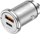 Автомобільний зарядний пристрій Hoco NZ10 Handy PD45W+QC3.0 car charger Silver (6942007601825) - зображення 6