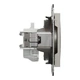 Розетка без заземлення Schneider Electric Asfora Бронза EPH3000169 - зображення 3