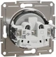 Розетка без заземлення Schneider Electric Asfora Алюміній EPH3000161 - изображение 3