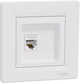 Розетка комп'ютерна RJ45 UTP кат. 5Е Schneider Electric Asfora Біла EPH4300121 - изображение 1